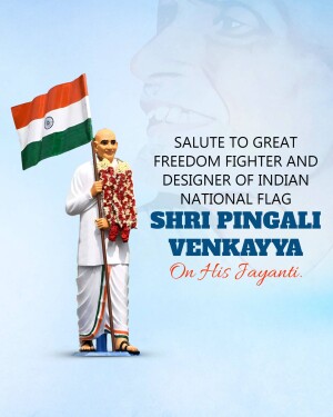 Pingali Venkayya Jayanti Template