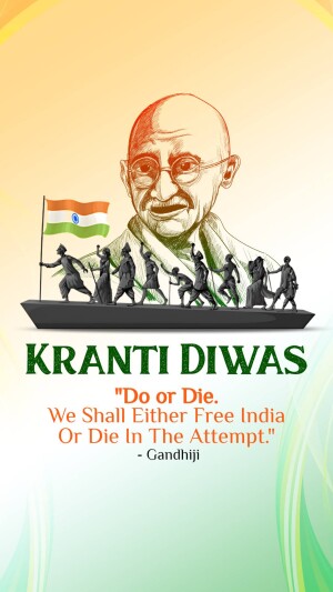 Kranti Diwas Insta Story Template