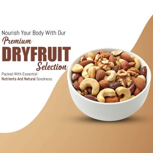 Bowl of mixed dry fruits including almonds, cashews, and walnuts