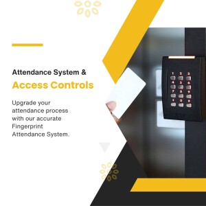 Image of an access control system with a card being swiped