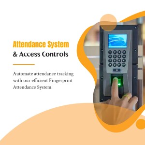 Fingerprint attendance system with a hand scanning