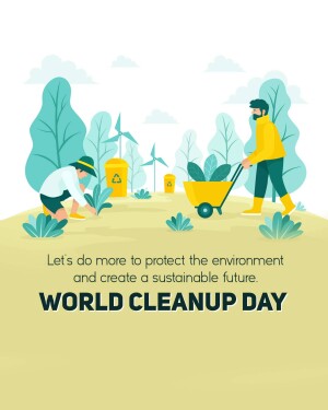 World Cleanup Day Template