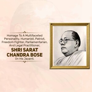 Sarat Chandra Bose Jayanti