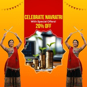 Navratri celebration with investment offers