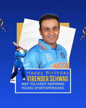 Virender Sehwag birthday wish graphic