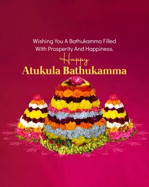 Bathukamma Template