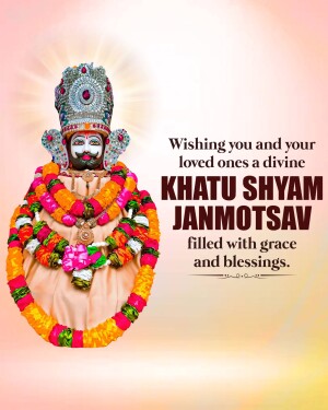 Image of Khatau Shyam with festive greetings