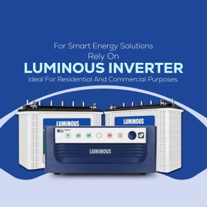 Luminous Inverter for Residential and Commercial Use
