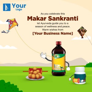 Makar Sankranti celebration with Ayurveda products
