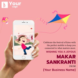 Makar Sankranti celebration with a mobile phone offer