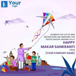Makar Sankranti celebration with family and kites