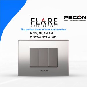 Pecon Flare Modular Plate - Smart Lighting Solution