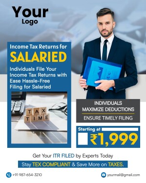 Income Tax Return Filing Service for Salaried Individuals