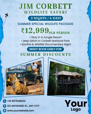 Jim Corbett National Park Wildlife Safari Package