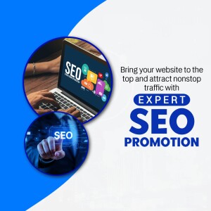 Image promoting expert SEO services to improve website ranking and traffic.