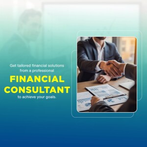 Two people shaking hands over a table with financial charts, representing financial consulting services.
