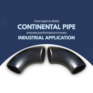 Continental Pipe industrial elbow fittings