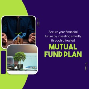 Image depicting financial growth and investment with a man holding a plant and graphs.