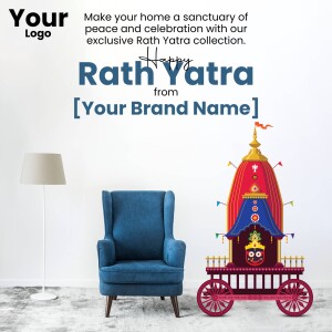 Rath Yatra celebration with home decor