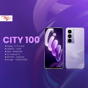 itel CITY 100 smartphone with specifications