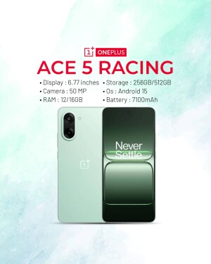 OnePlus Ace 5 Racing smartphone with specifications