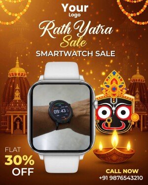 Smartwatch on sale during Rath Yatra festival