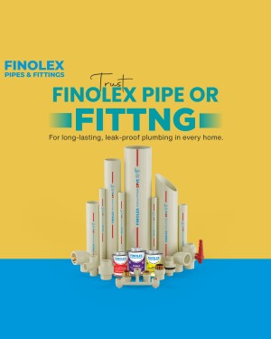 Finolex pipes and fittings for leak-proof plumbing