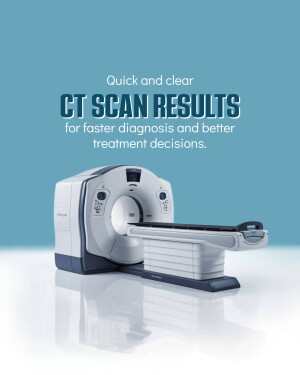 CT Scan Machine in a hospital setting