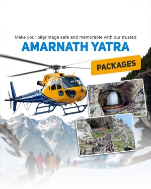 Amarnath Yatra Packages with Helicopter Service