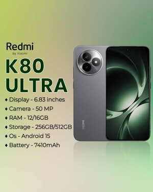 Redmi K80 Ultra smartphone with specifications