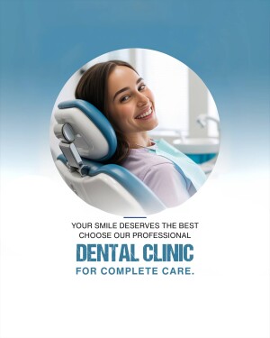 Woman smiling in a dental chair