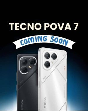 Tecno Pova 7 smartphone advertisement