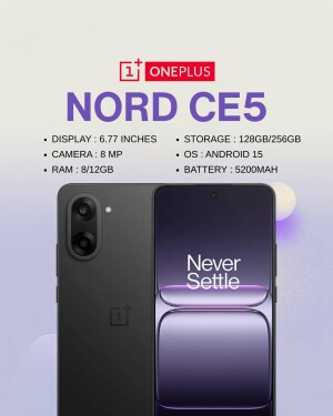 OnePlus Nord CE5 smartphone with specifications