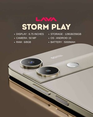 Lava Storm Play smartphone with specifications