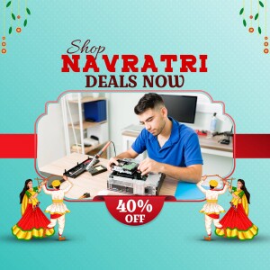 Navratri Deals on Electronics Repair - 40% Off