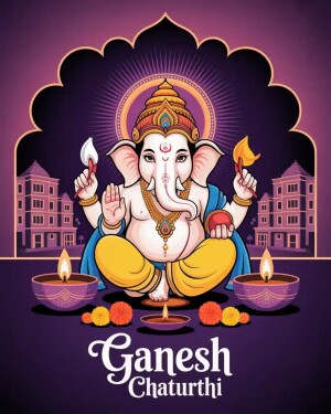 Abstract pattern with lines and shapes