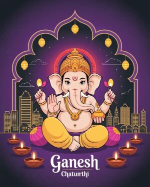 Abstract pattern with geometric shapes and lines