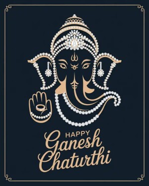 Abstract pattern with geometric shapes and lines