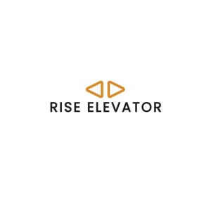 Rise Elevator Logo Creative Design For Pinterest