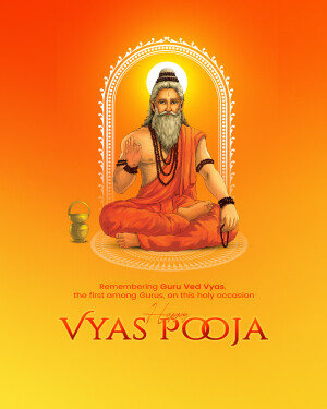 Image of Guru Ved Vyas for Vyas Pooja