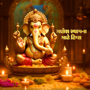 Close-up of Lord Ganesha idol during Ganesh Chaturthi celebrations