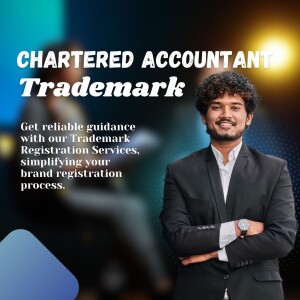 Image of a Chartered Accountant promoting Trademark Registration Services