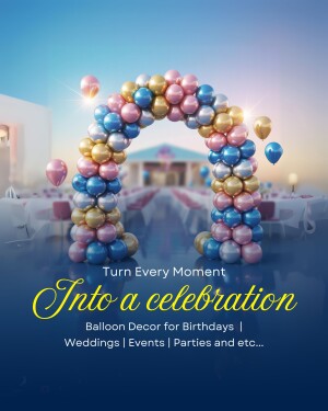 A person standing in front of a colorful background.