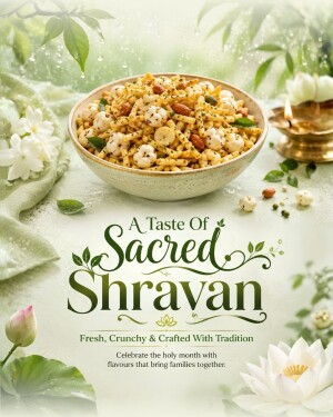 A Taste Of Sacred Shravan Snack Artwork For Pinterest