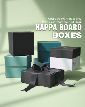 Stack of Kappa Board Boxes with Ribbon