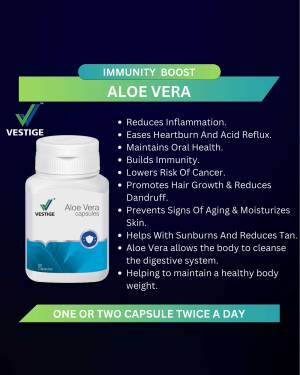 Vestige Aloe Vera Capsules - Immunity Boost Template For Snapchat
