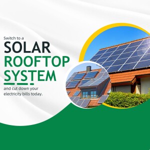 Image of a house with solar panels on the roof, promoting solar energy savings.