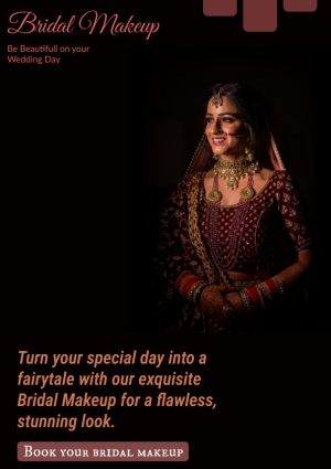 Indian bride with stunning makeup and jewelry