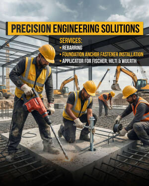 Precision Engineering Construction Services Design For LinkedIn