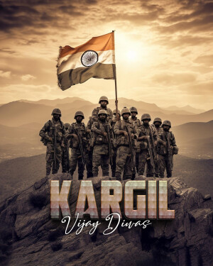 Kargil Vijay Diwas Exclusive Collection festive banner